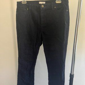 Ann Mashburn corduroy pants, Navy blue, size 29